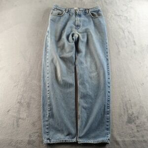 Calvin Klein Jeans 34x34 Blue Light Wash Faded Loose Skater Grunge Y2K